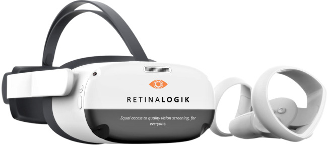 View of the entire Retinalogik device.